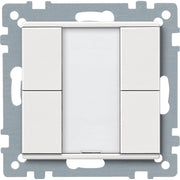 Schneider Electric - Bussystem-Tastsensor Taster 2fach plus MTN627619 polarweiß