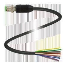 Pepperl+Fuchs Fabrik - Konfektioniertes Sensor-Aktor-Kabel Kabelstecker, geschirmt V112S-G-BK5M-PUR-ABG − 1 Stück