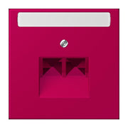 Jung - Einsatz/Abdeckung für Kommunikationstechnik Abdeckung für IAE/UAE LC 969-2 NAUA 230 rouge rubia (32101)