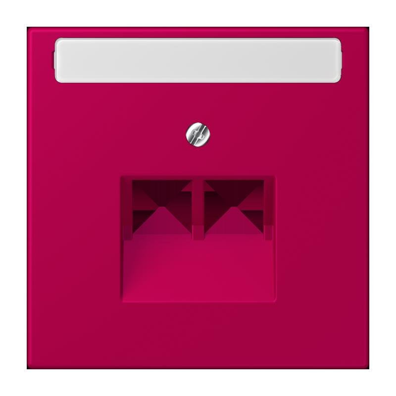 Jung - Einsatz/Abdeckung für Kommunikationstechnik Abdeckung für IAE/UAE LC 969-2 NAUA 230 rouge rubia (32101)