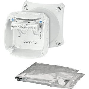 Hensel - Dose, Gehäuse für Montage auf der Wand/Decke Kabelabzweigkasten WP 0404 G 1,5-4qmm 3phasig