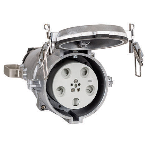 Mennekes - Hochstrom-Rundsteckvorrichtung Kupplung 75101 250A,5p,6h,400V,IP67