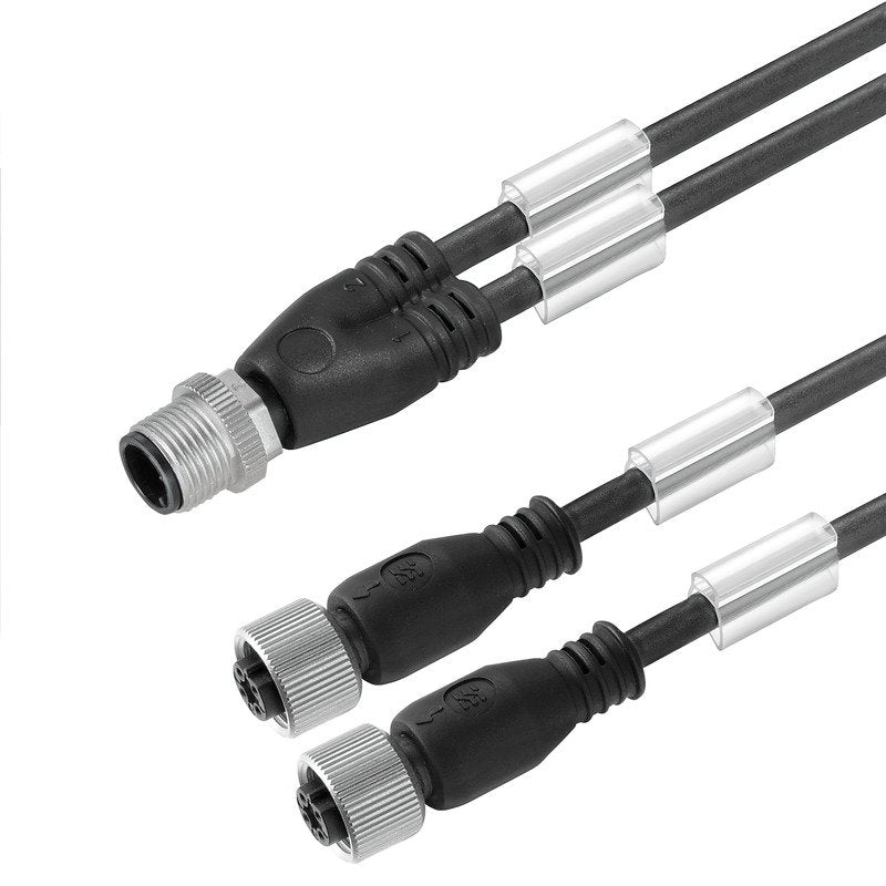 Weidmüller - Konfektioniertes Sensor-Aktor-Kabel Verbindungsleitung SAILZWM12BG2/41.5U M12/M12