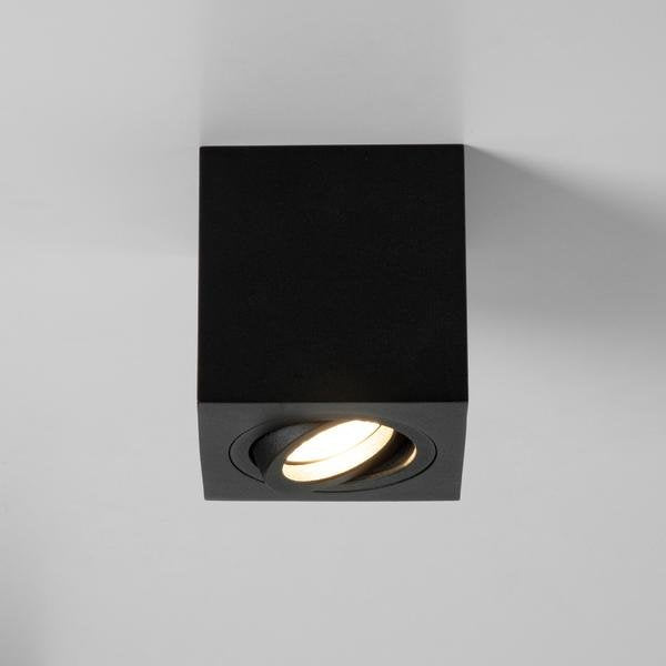 Brumberg Leuchten - Downlight/Strahler/Flutlicht Anbaumodul quadratisch 45110180 strukturschwarz