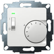 Eberle Controls - Raumthermostat/Uhrenthermostat UP-Raumregler 5-30C AC230V UTE 1015-RAL9016-G50 1Öffner
