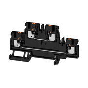 Weidmüller - Durchgangs-Reihenklemme Klemme A2T 2.5 BK PUSH IN, 2.5 mm² − 50 Stück