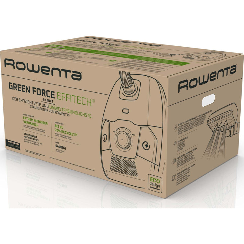 Rowenta - Staubsauger (elektrisch) Bodenstaubsauger RO6189 sw Green Force Effitech