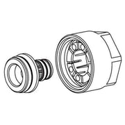 REHAU Automotive - Klemmringsatz Klemmringverschraubung 12460441001 14x1,5 − 10 Stück
