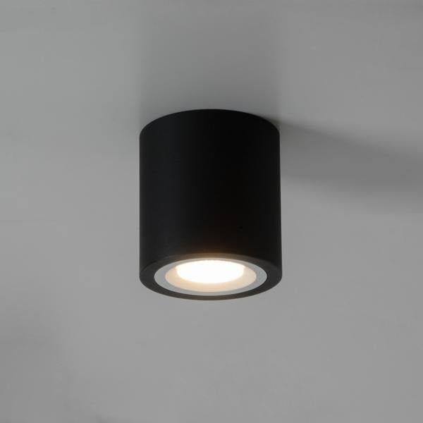 Brumberg Leuchten - Downlight/Strahler/Flutlicht Anbaumodul rund 45107560 strukturschwarz