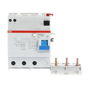 ABB Stotz S&J - Fehlerstromschutzblock FI-Block DDA203A-63/0,03 63A, 30mA