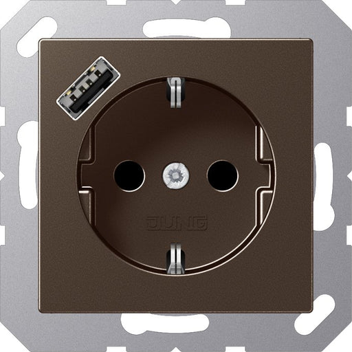 Jung - Steckdose SCHUKO Steckdose A 1520-18 A MO mit USB Typ A