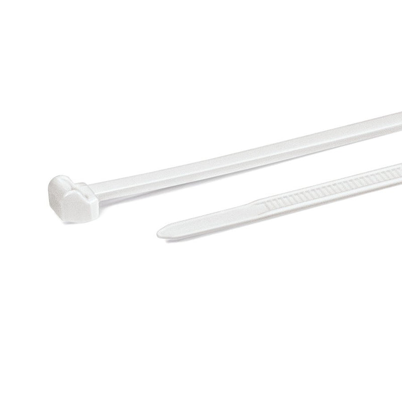 HellermannTyton - Kabelbinder T50MOS PA66V0 WH 100 245x4,6mm − 100 Stück