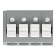 WAGO - Leiterplattenklemme 804-104 Drücker,2,5 mm²,grau − 55 Stück