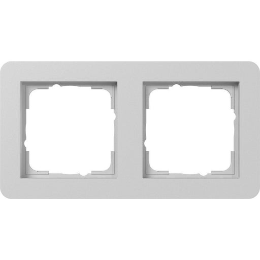 Gira - Abdeckrahmen 2fach 0212154 grau m