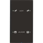 Berker - Bussystem-Tastsensor Touch-Sensor 2fach 75142155 Glas schwarz