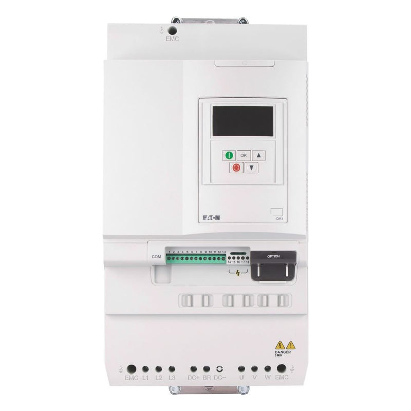 Eaton - Frequenzumrichter =< 1 kV Frequenzumrichter 3phasig DA1-34061FB-B20C 400V 61A 30kW AC