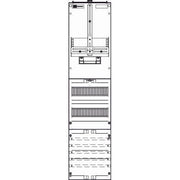 ABN - Zählerfeld Wandlerzählerfeld ZM17X589N Universell 1ZP