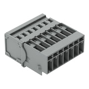 WAGO - Ein- und mehrpolige Klemmenleiste 1-Leiter-Stiftleiste 769-607/001-000 CAGECLAMP,4mm²,gr − 25 Stück