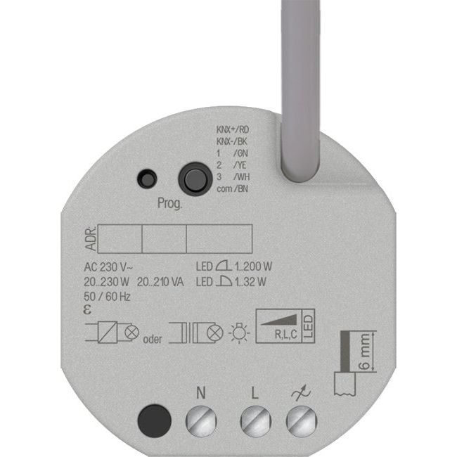 Jung - Bussystem-Dimmaktor KNX-Univers.-Dimmaktor 1-f 39001 1S U UP-Secure