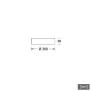 LTS Licht&Leuchten - Decken-/Wandleuchte LED-Leuchte SKISA101.830.1DALIsi 830, DALI, si