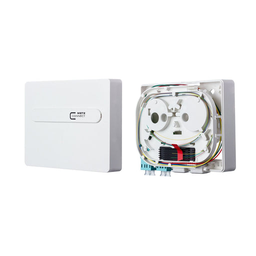 Metz Connect - Kommunikationsanschlussdose LWL OpDAT ADT Spli. OM3 1501157T02HC 2x LC-Duplex
