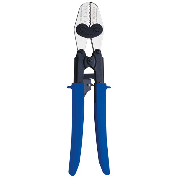 Klauke - Presswerkzeug Kabelschuhe/Verbinder, Aderendhülsen, Schirmanschluss Kerbzange K2 f.0,75-16qmm