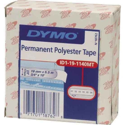 Newell Brands - Schriftband Band ID1 Polyest.19mm/7m 18487 schwarz auf metallic