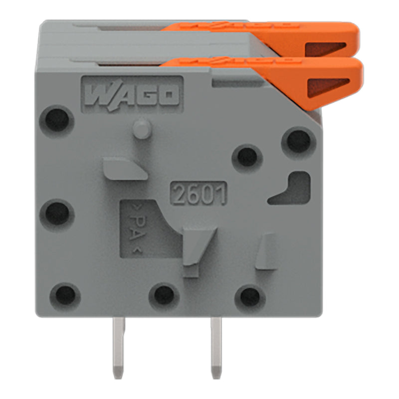 WAGO GmbH & Co. KG - Leiterplattenklemme Leiterplattenklemme 2601-1502 1,5mm²,gr − 120 Stück