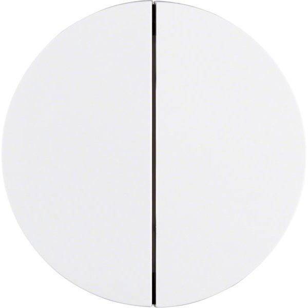 Berker - Bedienelement intelligent Taste 2fach 85142139 polarweiß glänzend