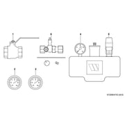 Bosch Thermotechnik - Zubehör/Ersatzteile für Wärmepumpe Solekreissystempaket NR1123