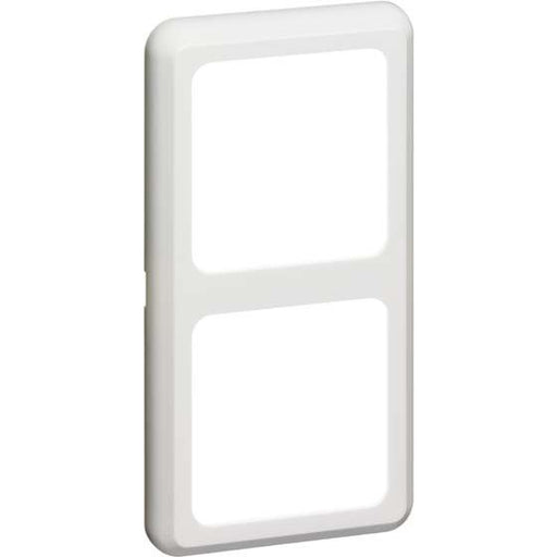 Peha - Abdeckrahmen Rahmen 2-fach orange D 772.33 waage/senkrecht