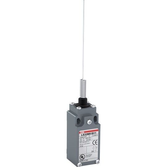 ABB Stotz S&J - Einzelpositionsschalter Standard-Positionsschalter LS33M91B11 Metall-Gehäuse IP66