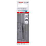 Bosch - Bohrer Metallspiralbohrer HSS 2608577156 PointTeQ DIN 338 2,5