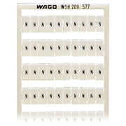 WAGO - Klemmenmarkierung WSB-Bezeichnungssystem 209-577 W: N (100x) − 5 Stück