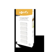 Somfy - Öffnungsmelder für Gefahrenmeldesystem Funk-Sensor Set 2401488 (VE5) f.Fenster/Türen ws