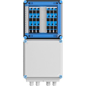 Hensel - Verteilerschrank für Energieversorgung Erweiterung Mi EV 11kW 0000 f.6 Ladep. a 11kW