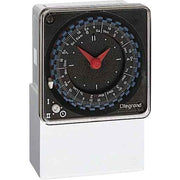 Legrand - Verteilerschaltuhr analog Analogschaltuhr m.Gangres. Legrand 049754 230V,50Hz