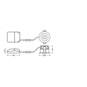 Ledvance - Downlight/Strahler/Flutlicht LED-Einbaustrahler SPDKFIXP8927PSDIP44B 927, dim, sw