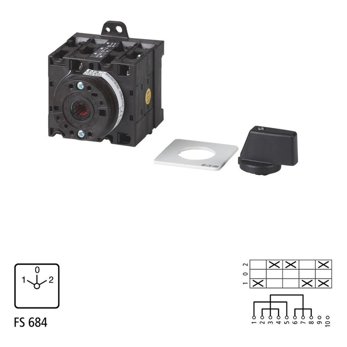 Eaton - Lastschalter Wendeschalter T3-3-8401/XZ  − 1 Stück
