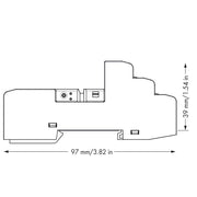 WAGO - Relaissockel 858-100 für 2 und 4 Wechsler