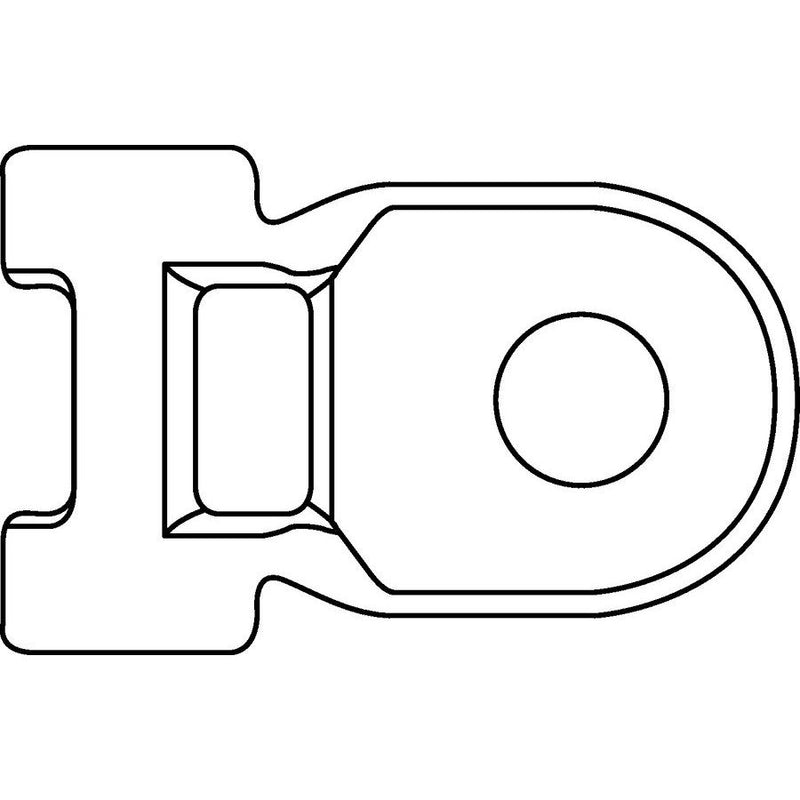 HellermannTyton - Befestigungssockel und -element für Kabelbinder Befestigungselement 151-07500(500) 46x24 mm − 500 Stück