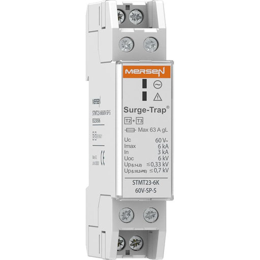 Mersen - Überspannungsableiter für Energietechnik/Stromversorgung Überspg.-Ableiter Typ 2+3 STMT23-6K60V-SP-S 6kA Uc60V Slim TT