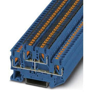 Phoenix Contact - Durchgangs-Reihenklemme Doppelstockklemme PTTB 2,5-PV BU 0,14qmm-4qmm blau − 50 Stück