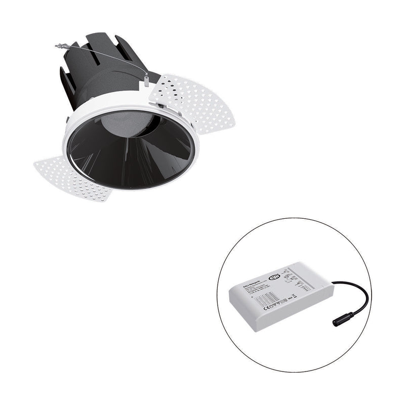 EVN Lichttechnik - Downlight/Strahler/Flutlicht LED-Einbauleuchte modular F02R09SM3830L24D Konfigurationstype