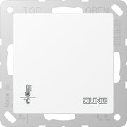 Jung - Bussystem-Raumtemperaturregler KNX-Objektregler A 2178 BF ORTS WWM schneeweiß matt