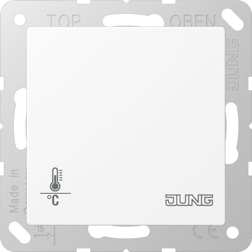Jung - Bussystem-Raumtemperaturregler KNX-Objektregler A 2178 BF ORTS WWM schneeweiß matt