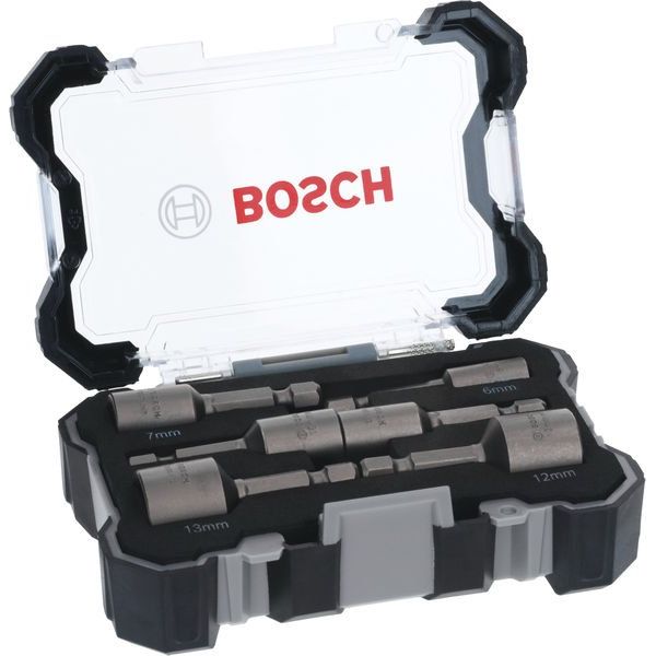 Bosch - Steckschlüsselset 6-tlg. Steckschlüssel-Set, 2608551079 6-13 mm