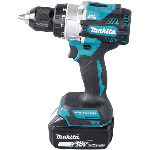 Makita - Schlagbohrmaschine (Akku) Akku-Schlagbohrschrauber DHP486RTJ 18V 5,0Ah − 1 Stück by Makita
