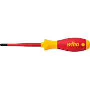Wiha - Kreuzschlitz-Schraubendreher Schraubendreher SoftFinish 32411080 electr.sFix PZ1x80