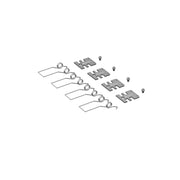 RZB - Mechanisches Zubehör/Ersatzteile für Leuchten Einbaufedern (VE4) 981979.020